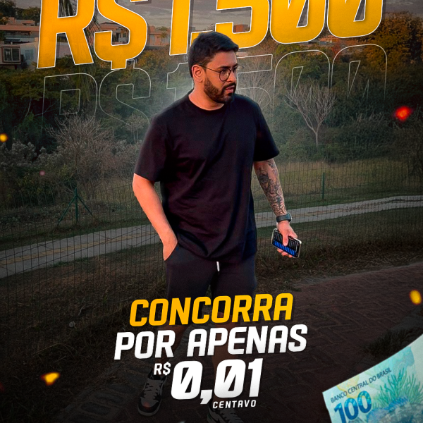 1.500 NA SUA CONTA POR APENAS 0,01 CENTAVINHOS 💰🤑🍀